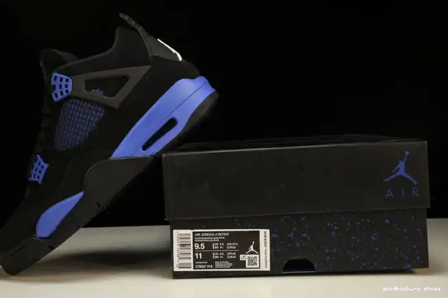 Retro 4 CT8527-018 Game Black Jordan Royal 0515